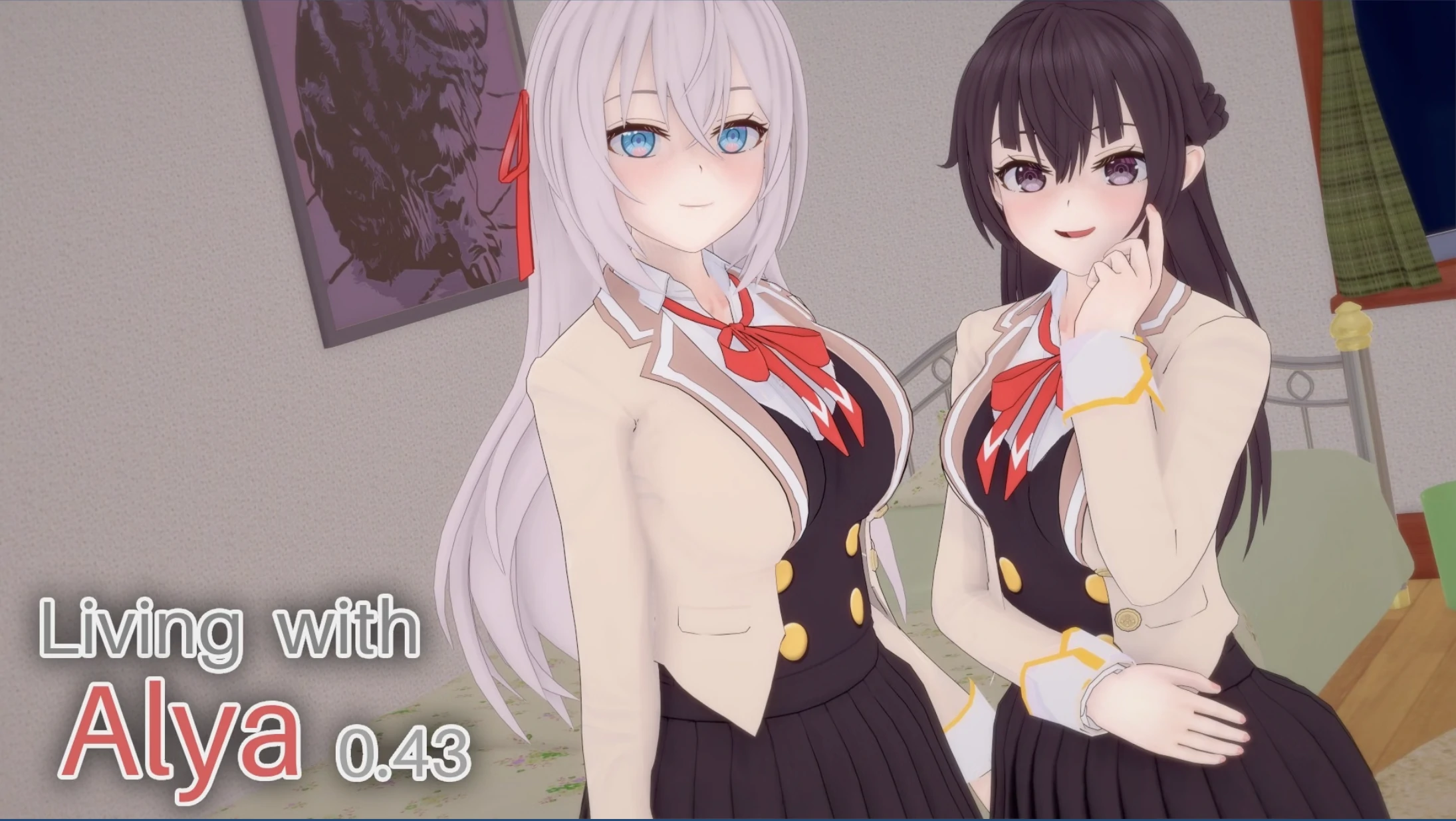 【日系SLG/AI汉化/动画】与阿莉娅同住 Living with Alya v0.43 AI汉化版【PC+安卓/1.72G/更新】