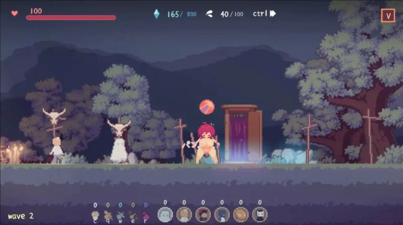 【日系ACT/官中/像素】紫森仪式 官方中文版【PC/0.5G】-私境次元社区