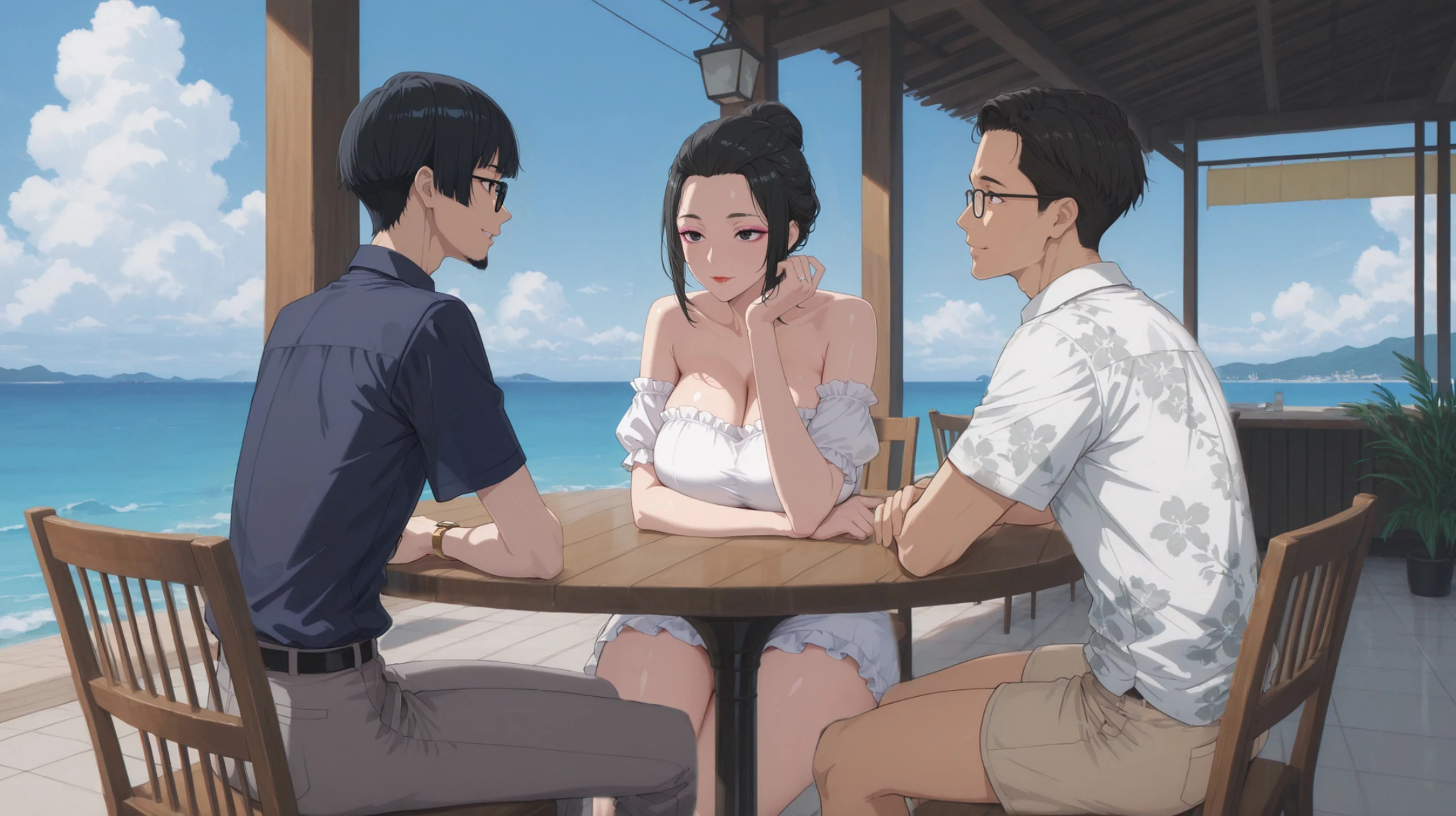 图片[4]-【日系SLG/AI汉化/巨乳/画廊全开】不破的爱 Unbreakable Love v0.8 AI汉化版【PC+安卓/4.16G/更新】-私境次元社区