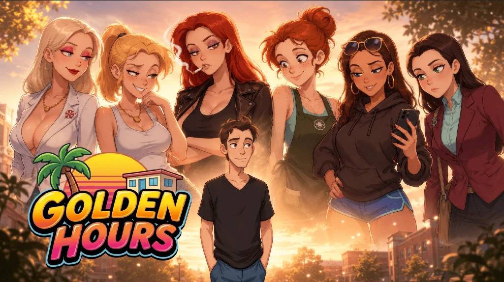 【日系SLG/AI汉化/AICG】《黄金时光》Golden Hours [v0.5.5 高级版] AI汉化版【PC+安卓/3.86G/更新】-私境次元社区